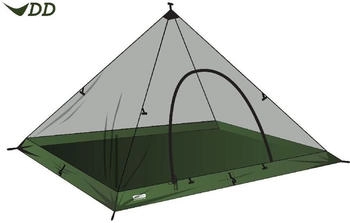 DD Hammocks DD Superlight Mesh Innenzelt für Pyramid tent XL schwarz (DD-21530)
