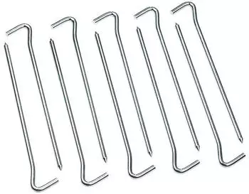 Semptec XL-Stahl-Zelthaken 10er-Set