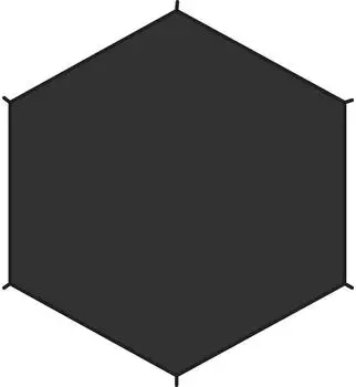 Fjällräven Dome 2 Zeltunterlage Black