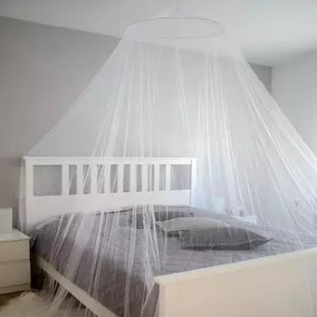 Amanka Moskitonetz XXL 2,5x12m WHO 180 Mesh/6,45cm² Transparent (16149)