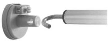 Brunner Outdoor SHS Beschlag, schraubenloses Haltersystem (3er-Set), rund