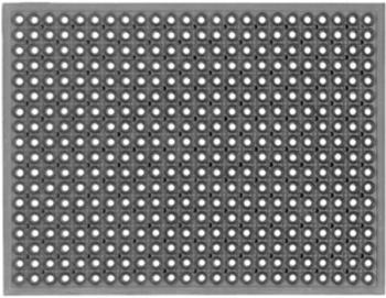 Arisol Twin Gummifußmatte, 62x47cm, schwarz