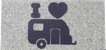 Brunner Outdoor Hello Caravan Fußmatte, 25x50cm