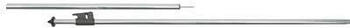 Brunner Outdoor Smartpole Aufstellstab mit Grip-System, Stahl, Ø22mm, 110-200cm