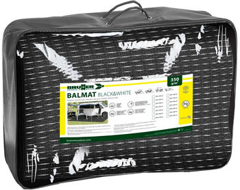 Brunner Outdoor Balmat Zeltteppich, 250x400 cm, schwarz/weiß