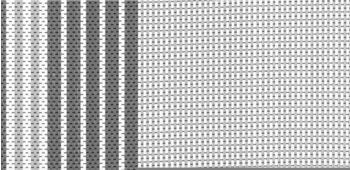 Brunner Outdoor Kinetic 600 Vorzeltteppich, 250 x 400 cm, grau/weiß