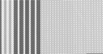 Brunner Outdoor Kinetic 600 Vorzeltteppich, 250 x 450 cm, grau/weiß