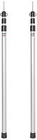 Zeltstange Teleskopierbar 93-230 Cm - Set Bestehend Aus 2 St&uuml;ck