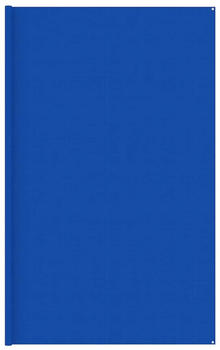 vidaXL Zeltteppich 400x600 cm Blau HDPE
