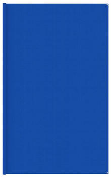 vidaXL Zeltteppich 400x500 cm Blau HDPE