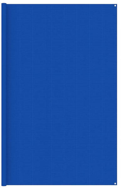 vidaXL Zeltteppich 300x600 cm Blau HDPE