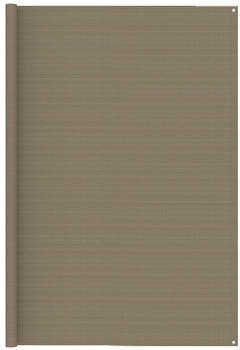 vidaXL Zeltteppich 250x600 cm Taupe