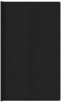 vidaXL Zeltteppich 400x400 cm Schwarz HDPE
