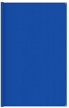 vidaXL Zeltteppich 300x400 cm Blau HDPE