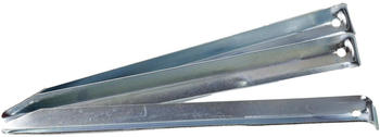 Regatta Steel V Pegs V-Stahlheringe, 23 cm, 9 Zoll, mehrfarbig, 5 Stück