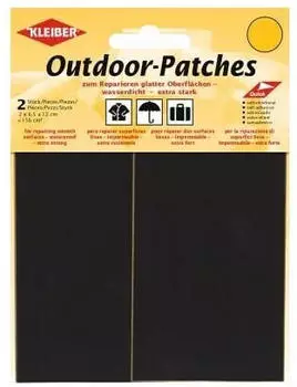 Kleiber Outdoor-Patches, Schwarz