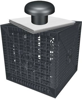 GreenLife Sickerbox Sickerwürfel Set 205 Liter inkl. 4 m² Geotextil Vlies und Entlüfter