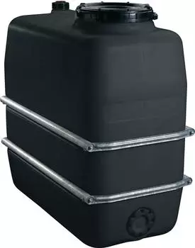 Graf Raumspartank 1100L Kunststoff (PE), Schwarz (1100)