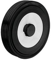 Ratioparts Kunststoffrad &Oslash;-Au&szlig;en 200, &Oslash;-Achse 12, Breite 45,8, Nabenl&auml;nge 35 mm
