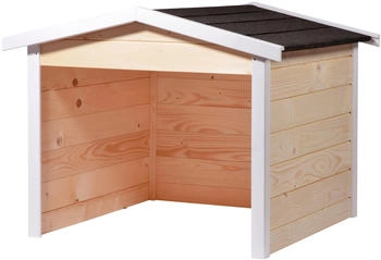 Dobar M&auml;hrobotergarage Holz natur
