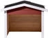 Dobar Mährobotergarage Holz rot