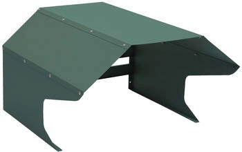 Mendler Mähroboter-Garage MCW-L43 Metall 40x59x69cm grün