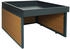Mendler Mähroboter-Garage mit Pflanzkasten MCW-L45 WPC Metall 40x60x73cm Eiche-Optik