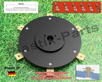 plastik-parts 6 Klingen Messerteller für Navimow i105E i108E i110N inkl. 6 Messer