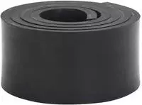 vidaXL Gummileiste f&uuml;r Schneepflug Schwarz 180x8x1 cm