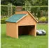 Mucola Wooden garage for robotic lawnmower