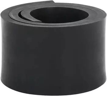 vidaXL Gummileiste f&uuml;r Schneepflug 80x8x1 cm schwarz 84103509)
