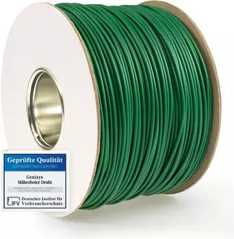 GENISYS Begrenzungsdraht f&uuml;r PMRA Smart / PMRDA 20V, verzinntes Aluminium, &Oslash;2,7mm, 800m (Kabel-Genisys-V-800-Parks)