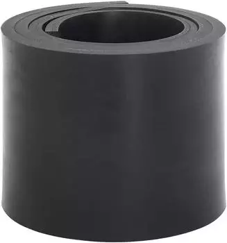 vidaXL Gummileiste f&uuml;r Schneepflug Schwarz 200x15x1cm (4103530)