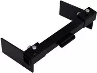 vidaXL Schneepflugadapter f&uuml;r Rasentraktor Schwarz