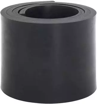 vidaXL Gummileiste für Schneepflug Schwarz 180x15x1cm (4103529)