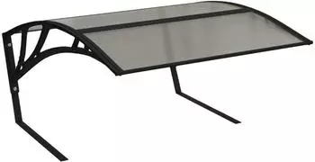 vidaXL M&auml;hroboter-Garage Schwarz 80x101x46cm (4008205)