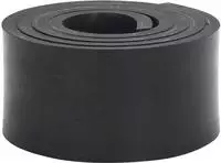 vidaXL Gummileiste f&uuml;r Schneepflug Schwarz 150x10x1 cm
