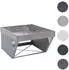 MCW Mähroboter-Garage P41 mit Pflanzkasten, Metall verzinkt, grau, 60x38x70cm (MCW-P41)