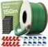 Praknu Mähroboter Begrenzungskabel-Set 150m, Erdnägel & Gel-Verbinder