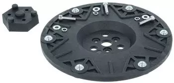 vhbw Messerteller für Worx Landroid S&M S700i, S500i, S450i, S390, SG500i, SB700, schwarz (182898792-4)