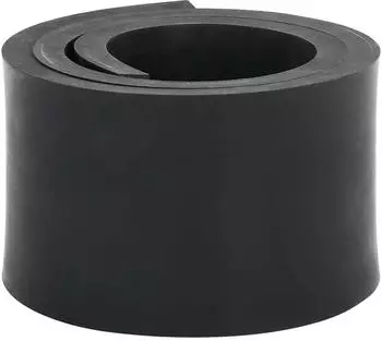 vidaXL Gummileiste f&uuml;r Schneepflug schwarz 80x10x1cm (4103517)