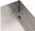 Proregal Mähroboter-Garage XL Mit Pflanzkasten 47x70x100cm Metall Edelstahl Anthrazit