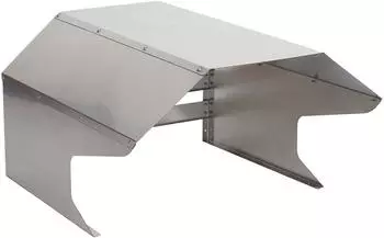Proregal M&auml;hroboter-Garage 41x60x70cm Metall Edelstahl