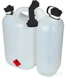 H&uuml;nersdorff Doppelkanister Eco 5,5 + 3 Liter natur