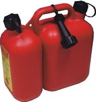 H&uuml;nersdorff Doppelkanister ECO 5,5 + 3l rot - 825000