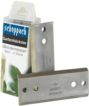 Scheppach Wendemesser für Gartenhäcksler 2 Stück (40400140)