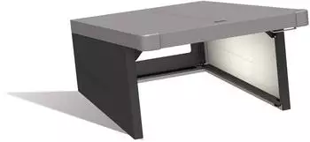 Biohort Charly 2 90 x 58 x 49 cm quarzgrau metallic