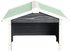 vidaXL Roboter-Rasenmäher Garage 72x87x50cm Tannenholz grau/weiß (170879)
