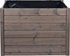 Dobar Mährobotergarage Holz mit Pflanzkasten 56 x 73 x 79 cm grau (56187e)