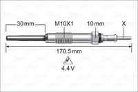 Valeo Gl&uuml;hkerze 345247